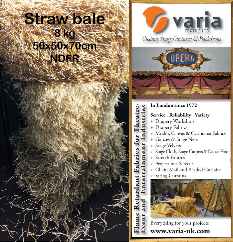 www.varia-int.com Straw bale, 8kg, NDFR